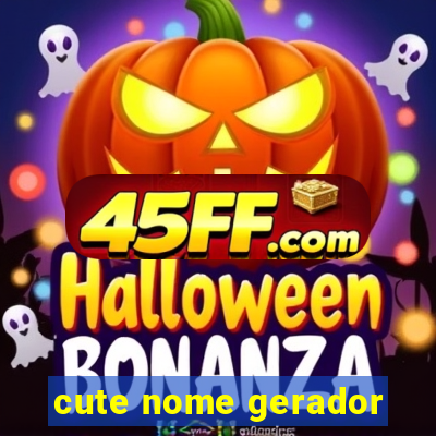 cute nome gerador